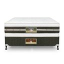 Ver imagem 3 de Cama Box Casal Castor Silver Star Air Double Face Tecnopedic 138x188x61 + Box Castor