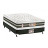 Cama Castor Casal Silver Star Air Double Face Tecnopedic 138x188x61 + Box Castor - 1