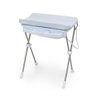Banheira de Bebê Plástica Galzerano Classic 7045 com Trocador e Suporte Azul - 1