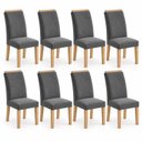 Ver imagem 3 de Conjunto 8 Cadeiras para Sala de Jantar Luisa