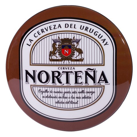 Luminoso de Parede Cerveja Norteña Retrô Vintage para Bar, Garagem, Churrasqueira, Espaço Gourmet