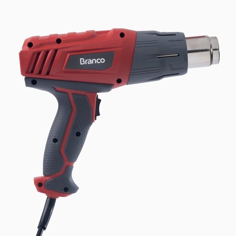 Soprador Térmico Bso 2000 2000W 600°C 500L/Min 220V 2 Níveis de Potência com 4 Bicos Defletores 127V Branco