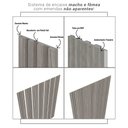 Ver imagem 5 de Cabeceira Ripado Modular 5 Caixas Ubatuba Cama King Linea Brasil