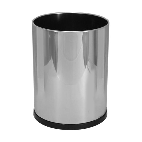 Lixeira em Aço Inox 13,5l Jsn E3