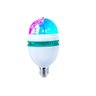 Lampada Giratória Rgb P/ Festas Bivolt + Adaptador Bivolt - 4
