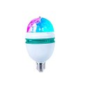 Ver imagem 4 de Lampada Giratória Rgb P/ Festas Bivolt + Adaptador Bivolt