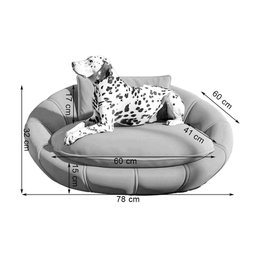 Cama Caminha Sofá Poltrona Pet Gato Cachorro Zafira Color:chocolate - 2
