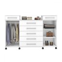 Ver imagem 3 de Cômoda London 7 Gavetas Branco - Demóbile
