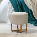 Ver imagem 1 de Puff Banqueta Pequim Decorativo em Veludo Recepção Já