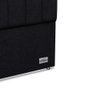Cabeceira Solteiro Piave Linho Preto 090x125x12 Ortobom - 4