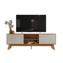Ver imagem 4 de Rack Dubai para Tv até 70 Polegadas Nature/off White - Peternella