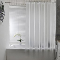 1 Cortina Box Banheiro Fosca Antimofo Ajustável 2,30x1,40 - 1