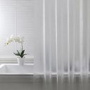 Ver imagem 2 de 1 Cortina Box Banheiro Fosca Antimofo Ajustável 2,30x1,40