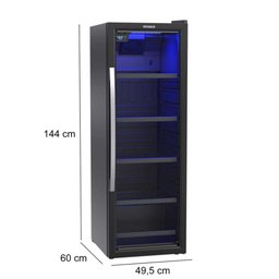 Cervejeiro Blue Light 200 209 Litros Preto Fosco 127v - Venax - 2