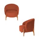 Ver imagem 2 de Poltrona Decorativa Ariela Bouclê Ds