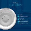 Ver imagem 4 de Spa Redondo Rubi com Hidro em Acrílico - 127v