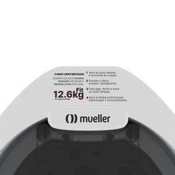 Centrífuga de Roupas Mueller 12,6 Kg Fit Branca - 220v - 4