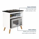 Ver imagem 6 de Balcão para Cooktop 4 e 5 Bocas 2 Nichos com Prateleira Ajustável Parma