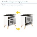 Ver imagem 4 de Balcão para Cooktop 4 e 5 Bocas 2 Nichos com Prateleira Ajustável Parma