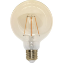Ver imagem 1 de Lampada Filamento Led G95 Bulbo 4w Vintage Retro Industrial Design Filamento E27 2200k