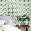 Ver imagem 2 de Papel de Parede Adesivo Vinílico Decorativo Floral para Quartos e Salas