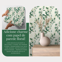 Ver imagem 3 de Papel de Parede Adesivo Vinílico Decorativo Floral para Quartos e Salas