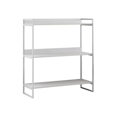 Aparador Industrial 3 Prateleiras Córdoba 95cm Branco