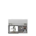 Ver imagem 3 de Gabinete para Banheiro Suspenso New 80 Branco