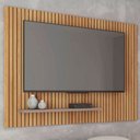Ver imagem 2 de Painel para Tv até 70 Polegadas com Ripado 3d Puerto Buriti/fendi - Pnr Móveis