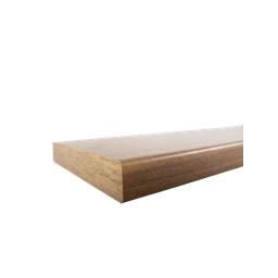 Kit 4 Prateleiras 100% MDF cor FREIJÓ 30x10x1,5cm + Suporte de instalação - 3