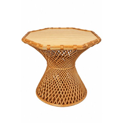 Mesa Jantar Octogonal Rattan
