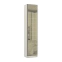 Ver imagem 1 de Guarda-roupa 1 Porta com Vidro Reflecta 50cm Prime Plus Luciane