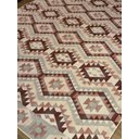 Ver imagem 3 de Tapete Geometrico Mumbai Bege 200x150cm Tipo Kilin Tribal