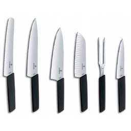 Cepo de Facas Suíço - 6 Pcs, Swiss Modern - Victorinox - 6.7186.63 - 3
