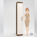 Ver imagem 4 de Guarda-Roupa Cancun 1 Porta 