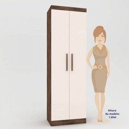 Guarda-Roupa Cancun 2 Portas  - 4