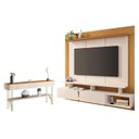 Ver imagem 1 de Home Suspenso Zenith Off White Cinamomo com Aparador Vivant Off White Cinamomo - Hb Móveis