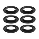 Ver imagem 1 de Kit 6 Espalha Chama de Fogão Queimador Duplo Ferro 17,5cm