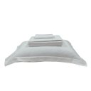 Ver imagem 1 de Jogo de Lençol King 4 Peças 400 Fios Algodão Bella Enxovais Branco