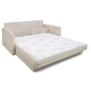 Ver imagem 5 de Sofá-cama 3 Lugares Mh-1606 Herval 176 Cm Colchão Casal Linho Bege C1