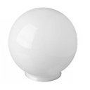 Ver imagem 3 de Poste de Jardim P23/2 com Globo de Vidro Leitoso 15x30 2,16m em Aço Fosfatizado Marrom