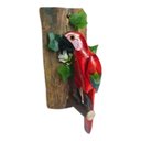 Ver imagem 1 de Arara Passaro Decoração em Madeira 24cm