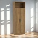 Ver imagem 2 de Armario Multiuso 2 Portas 167x57 Cm N408 Kappesberg Nogueira