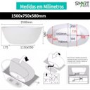 Ver imagem 6 de Kit Banheira Imersao Freestanding Luxo 1.50m C/ Mist Cromado