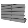 Persiana Horizontal de Pvc- 0,80x1,30m Cortina Off Blackout Chumbo - 4
