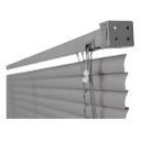 Ver imagem 3 de Persiana Horizontal de Pvc- 0,80x1,30m Cortina Off Blackout Chumbo