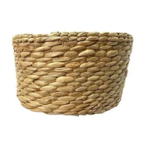 Cesto Vaso Plantas Taboa Baixo Redondo Decoração Ref 1528