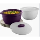 Ver imagem 4 de Tigela Thermo 3,5 Litros Branca e Roxa Tupperware