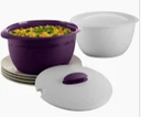 Ver imagem 4 de Tigela Thermo 3,5 Litros Branca e Roxa Tupperware
