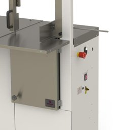 Serra Fita Carne Açougue Lâmina 2,82m motor 1CV BSFPI-282 Bivolt Braesi. - 2